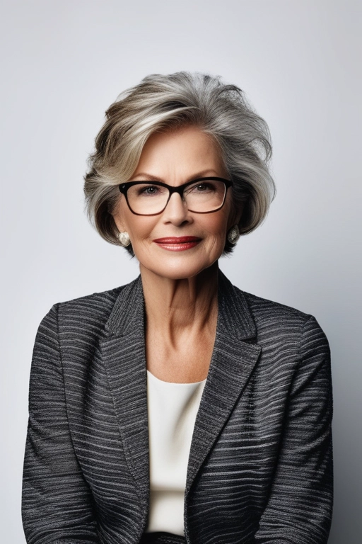 33 Luxe Hairstyles for Women Over 65