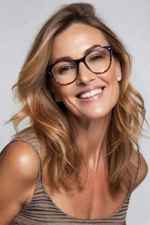 30 Elegant Hairstyles for Mature Women with Glasses